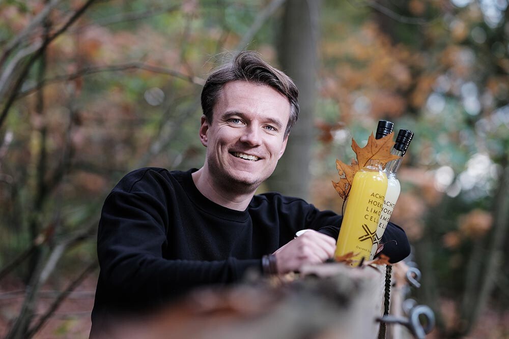 Achterhoekse limoncello met mede eigenaar Roel
