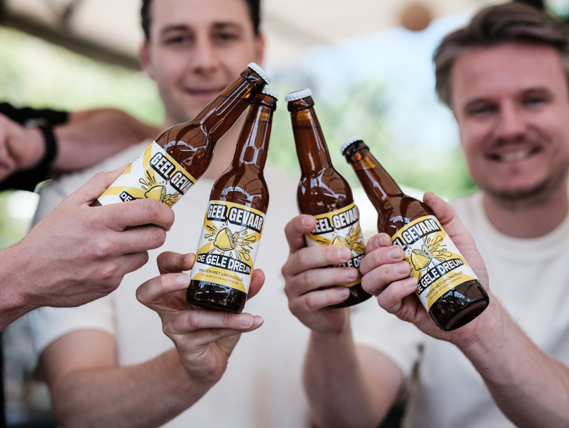 Geel Gevaar weizen met Achterhoekse Limoncello